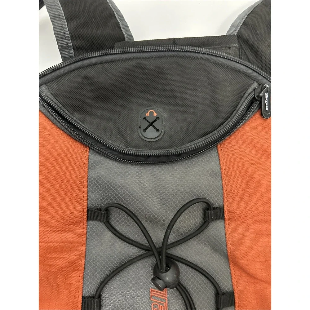 Targus Backpack‎ Bookbag Black/Burnt Orange SKU 1717